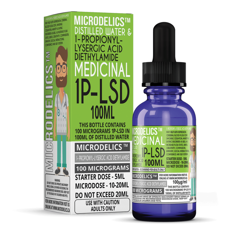 Microdelics Medicinal 1P LSD 100ml Dropper