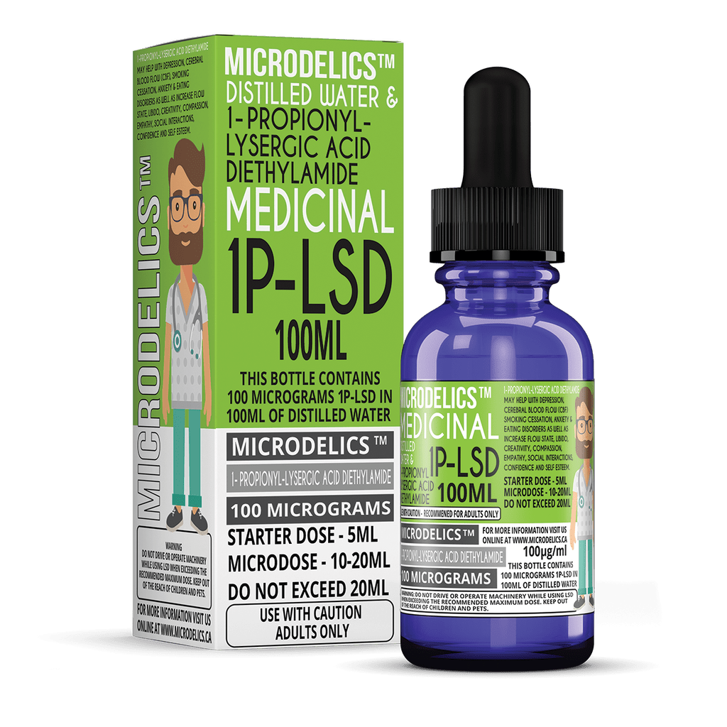 Microdelics Medicinal 1P LSD - 100ML Dropper - ShroomsXpress.