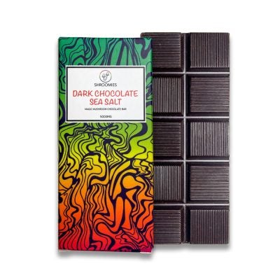 Shroomies Sea Salt Dark Chocolate Bar 5000MG