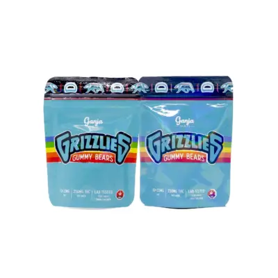 Grizzlies Gummies (350mg THC) - Sour Strawberry