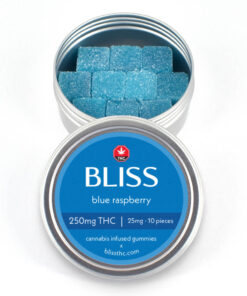 Bliss - THC Gummies (250mg) - Blue Raspberry