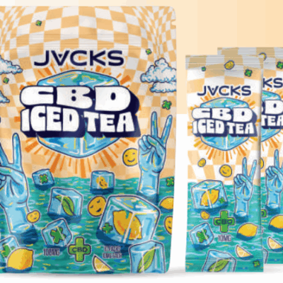 JACKS Powder Drink Mix - CBD Iced Tea 250mg