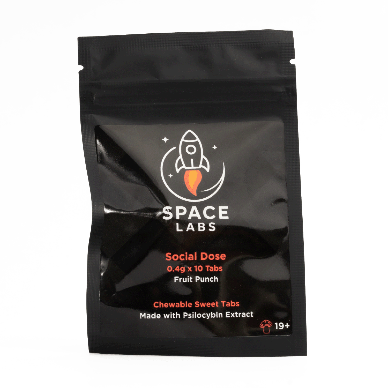 Space Labs - Chewable Sweet Mushroom Tabs - Social Dose (Fruit Punch 4 Grams) - Image 4