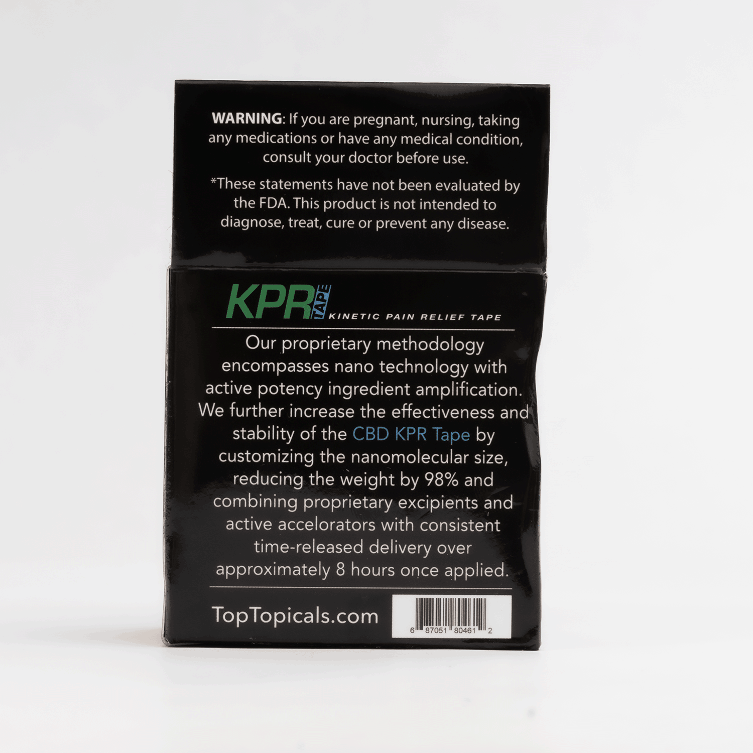 Top Topicals - CBD KPR (Kinetec Pain Relief) Tape - Image 3
