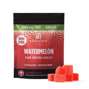 Twisted Extracts - Singles 1200mg - Watermelon (Sativa)