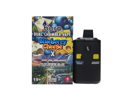 Burn Dual Vape (6g) - Blueberry Cheese + AMG